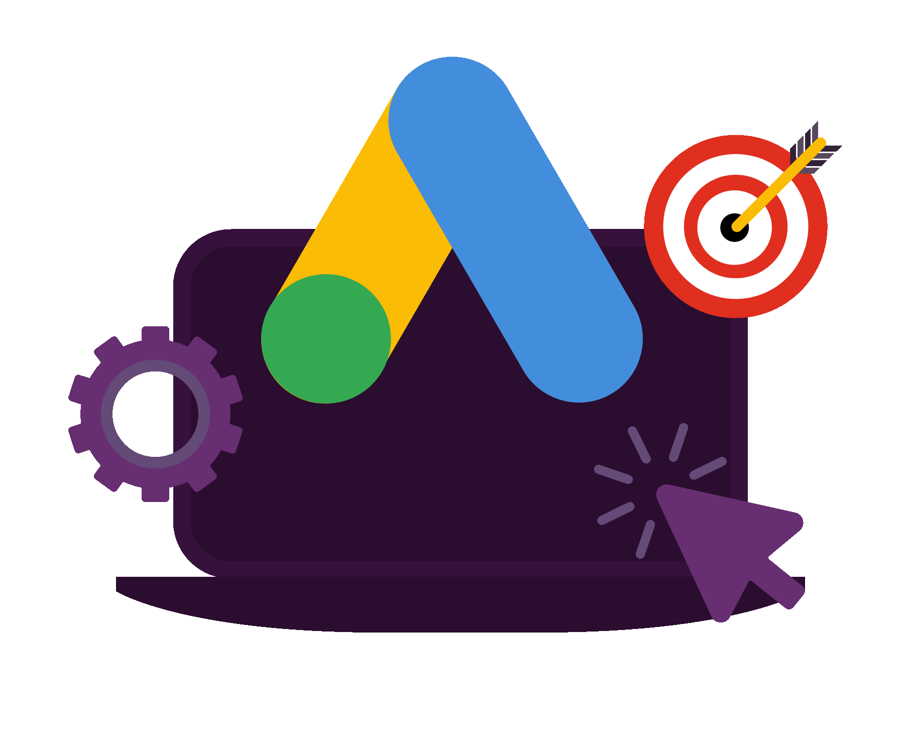 Paid Google Adwords - Search and Performance Max campaigns