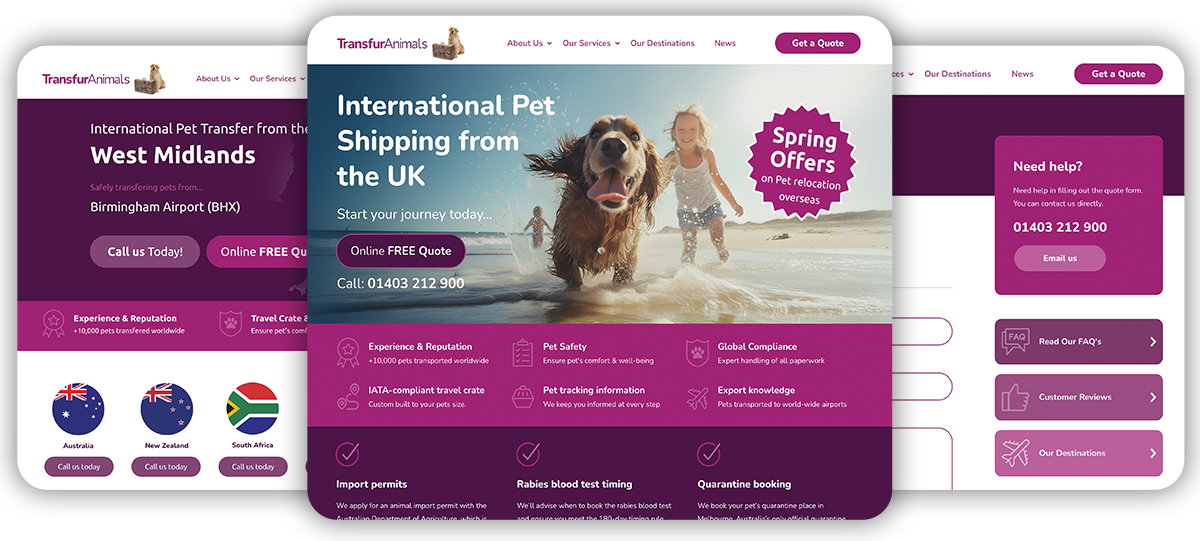 Google Ads Campaign Management - Essex - Hands Digital - Transfur Animals