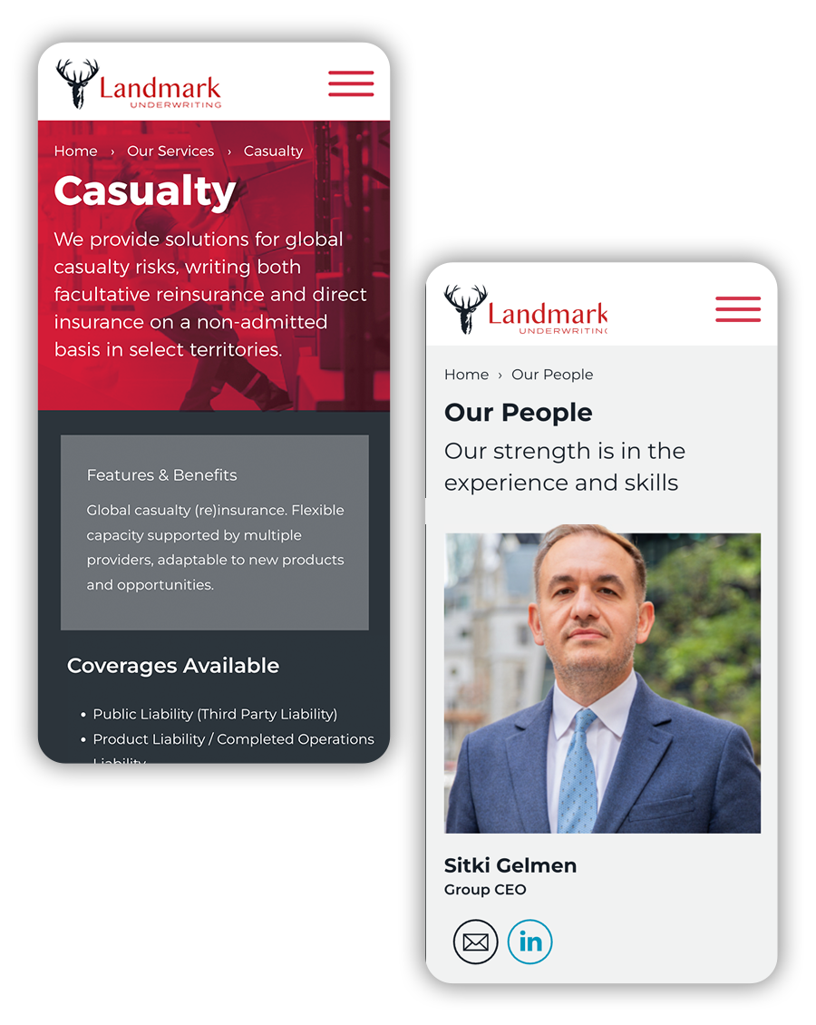 Insurance Website Design - Essex - Hands Digital