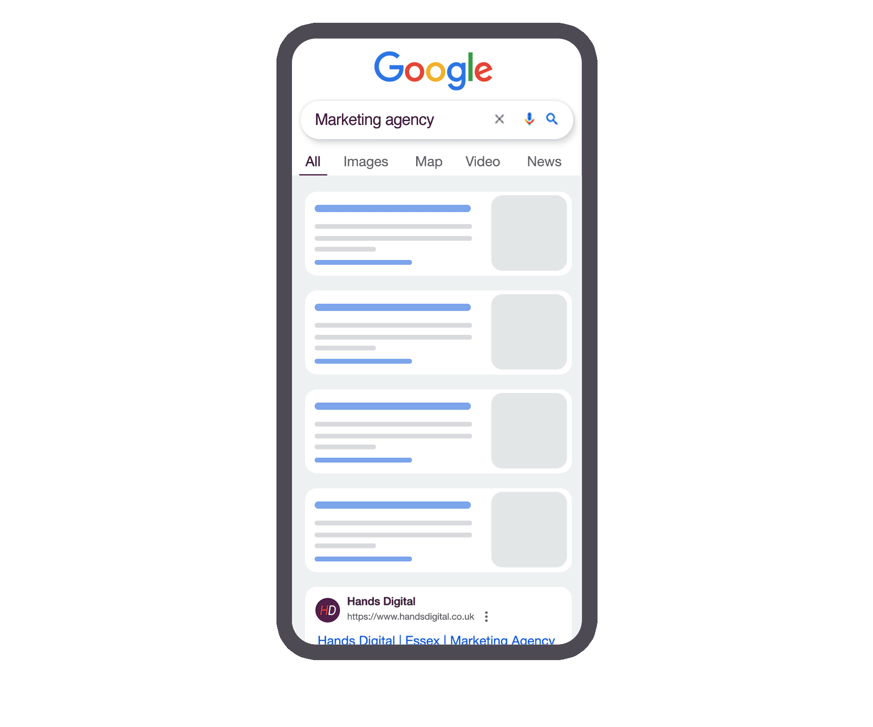 Responsive website design